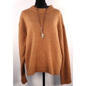 American Eagle Women's Brown Knit Sweater Size Medium